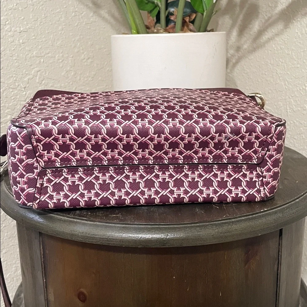 kate spade Floral Motif Maroon Crossbody Bag